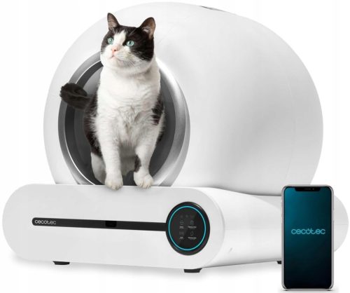  Самопочистваща се кутия за отпадъци Pumba 8000 CleanKitty Smart WiFi Инфрачервен сензор