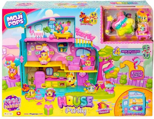  MOJI POPS ФИГУРКИ ДОМАШНО ПАРТИ ПАРТИ У ДОМА МАГИЯ ГОЛЯМ КОМПЛЕКТ АКСЕСОАРИ