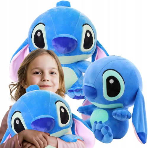  STITCH ГОЛЯМА ПЛЮШЕНА ИГРАЧКА СИН ТАЛИСМАНТ - XXL ПЛЮШ