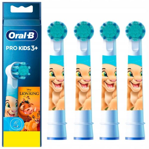  Глава за детски електрически четки за зъби Oral-B EB10 Цар Лъв 4 бр.