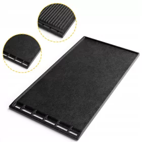    KOLER Чугунена скара плоча KRONE двустранна гладка оребрена 45x23см