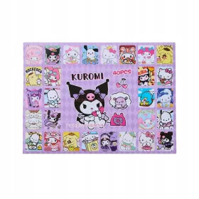    АДВЕНТ КАЛЕНДАР С HELLO KITTY KUROMI 40 БР. КУКЛА КОЛЕДЕН ПОДАРЪК