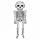  Висящ фолиев балон Giant Skeleton Halloween 113x320см