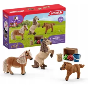    Schleich 41432 СЕМЕЙСТВО ШЕТЛАНДСКИ ПОНИ
