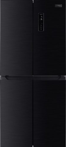  Side by side хладилник Kernau KFRM 1881 BS 466L 80 cm NoFrost LED Черен