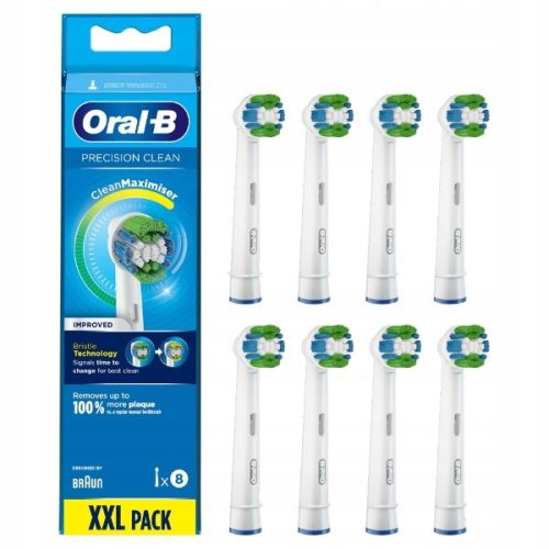  8x ГЛАВА ЗА ЧЕТКА BRAUN ORAL-B PRECISION CLEAN
