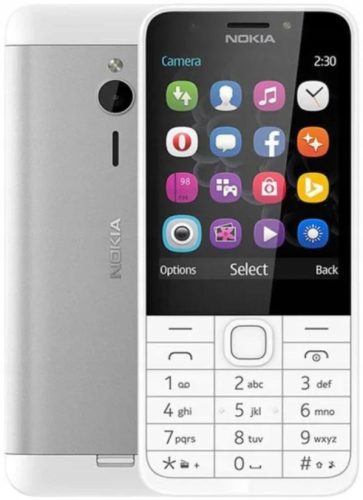  Мобилен телефон Nokia 230 8 MB / 16 MB 2G бял