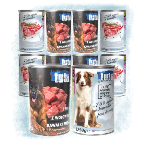  Парчета месо в сос MIX Flavors 12 x 1250гр ТУТУ ТЕЛЕЖКО + АГНЕШКО