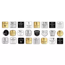   Нагробна табела с лазерно гравиране, устойчива на UV лъчи и атмосферни условия