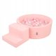  Площадка KiddyMoon Foam розова 200 топки PPZP-OK30D-122