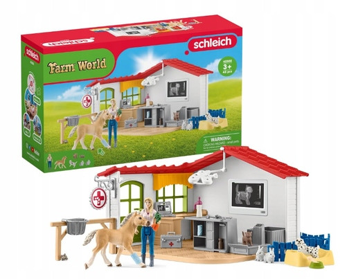  SCHLEICH 42502 27in1 CLINIC ВЕТЕРИНАРНА КЛИНИКА