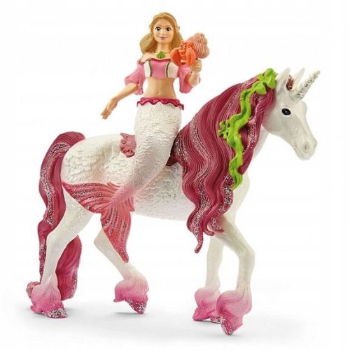  Schleich Elf World Bayala Mermaid Feya върху подводен еднорог 70593