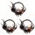  3PCS Хелоуин Wendant Novel Pumpkin