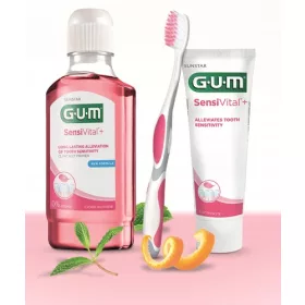  Розова четка за зъби GUM Pro Sensitive