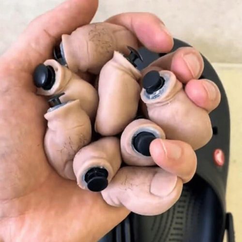  Забавни 3D талисмани за пръстите на краката за костюмирано парти за Хелоуин