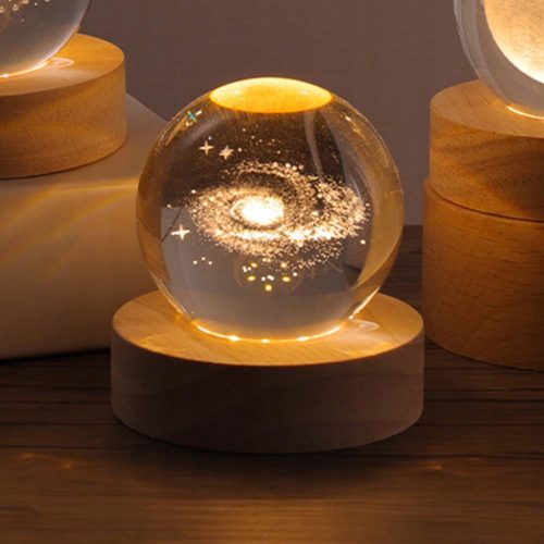  Нощна лампа за бюро Galaxy Crystal Ball