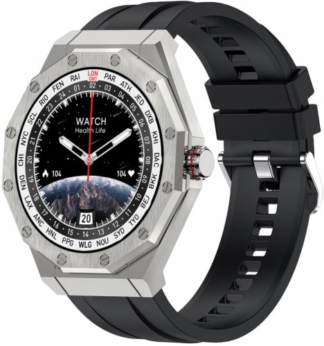  Смарт часовник Kiano Watch Elegance Black, сребрист