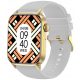  Kiano Watch GO Smartwatch Водоустойчив AMOLED 1.91" 128 Mb 230 mAh златен