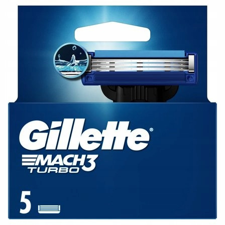 НОЖЧЕТА ЗА МАШИНА GILLETTE MACH3 TURBO 5 БР.