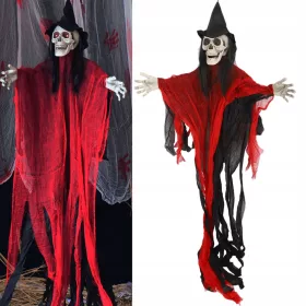    ВИСЕЩА ДЕКОРАЦИЯ С ПРИЗРАЦИ 198СМ HALLOWEEN