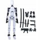  Многоставен подвижен робот 3D отпечатан манекен Misiek_3D_PL 13 Dummy