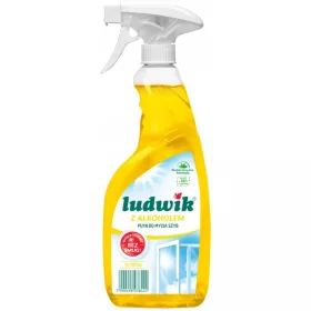    Ludwik почистващ препарат за стъкла и плочки 600 мл - с лимонов спирт