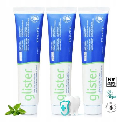  Amway GLISTER паста за зъби голяма 200гр/150мл х3 бр