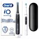  КОМПЛЕКТ 2x Oral-B iO5 Duo електрическа четка за зъби ЧЕРНО БЯЛА