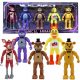  FIVE NIGHTS AT FREDDY'S ФИГУРКИ КОМПЛЕКТ FNAF ФИГУРКИ 5 бр. FOXY BONNIE CHICA