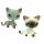  2БР. LPS КЪСОКОСЪМИ КОТКИ КУКЛИ LITTLEST PET SHOP KITTY