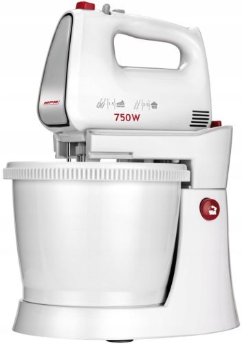  МИКСЕР С КУПА 3Л БЯЛ MPM MMR-20Z/C МНОГО МОЩЕН 750W 5 ТУРБО СКОРОСТ