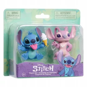    STITCH Лило и Стич Комплект от 2 Стич фигурки с лед и ангел