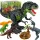  ДИНОЗАВЪР T-REX ИНТЕРАКТИВНА ЗЕЛЕНА ФИГУРА РАВЯЩ УОКЪР СНАСЯ ЯЙЦА