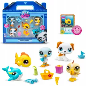    Нов комплект Littlest Pet Shop от 5 оригинални фигурки на Hasbro