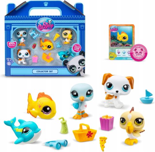  Нов комплект Littlest Pet Shop от 5 оригинални фигурки на Hasbro