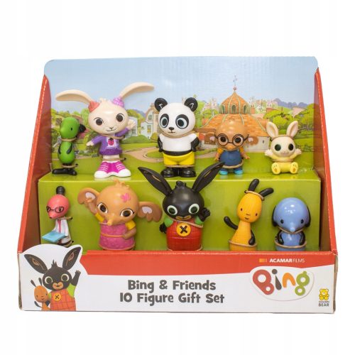  BING комплект фигурки Bing и Friends, 10 бр.