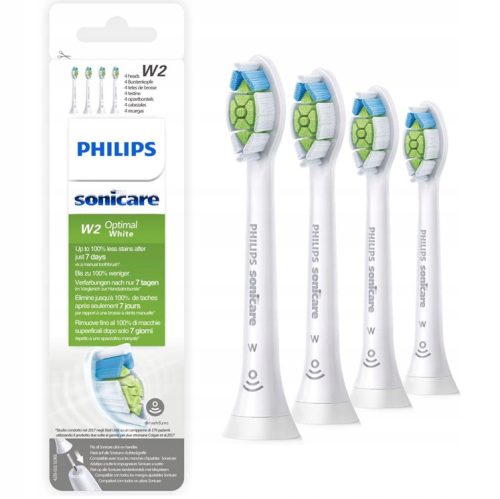  Philips Sonicare HX6064 Diamond Clean глави за четки за зъби White 4 бр.