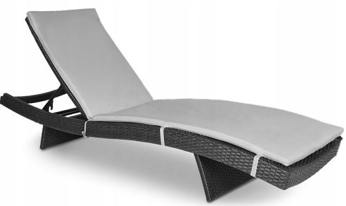  ВЪЗГЛАВНИЦА за градински СТОЛ ЗА БЮРО Polyester Wave Grey Focus Garden 200x60 cm