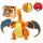  Pokeball Clip Сгъваема фигура на Pokemon Charizard