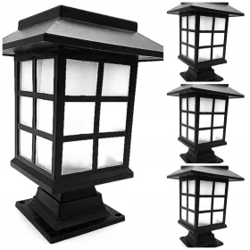   Соларен LED Свещник за Гроб с Дълготрайна Батерия