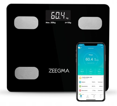  Везна за баня ZEEGMA Gewit Black