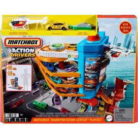    Комплект гараж Matchbox Transport Center с 3 колички