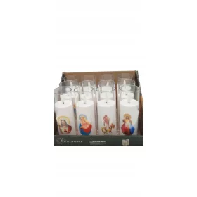   LED Восъчни Свещи с Ефект на Истински Пламък - Комплект от 3