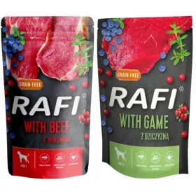    Dolina Noteci Rafi Set 1x Кучешка храна говеждо + 1xVenime саше 0.5