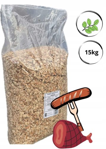  Дървесен чипс за опушване на бук елша KL10 15 кг 60 л AWPOL CHIPS