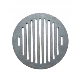    ЧУГУНЕНА РЕШЕТКА FI 250 ММ КРЪГЛА ВЛОЖКА ЗА ПЕЧКА СКАРА РЕШЕТКА