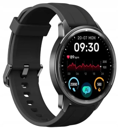 Черен смарт часовник Realme Watch S2