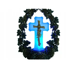   LED Кръст, Светещ с Декорации - Купете 2 Броя Сега!