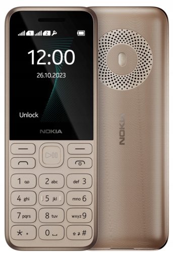  Мобилен телефон Nokia 130 4 MB / 4 MB 2G златен