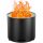  VEVOR Fire Pit 490x390MM бездимен дървен черен кръг Тегло 11.13KG